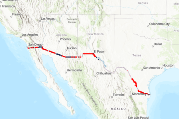 Border Wall - https://www.cbp.gov/border-security/along-us-borders/border-wall-system#